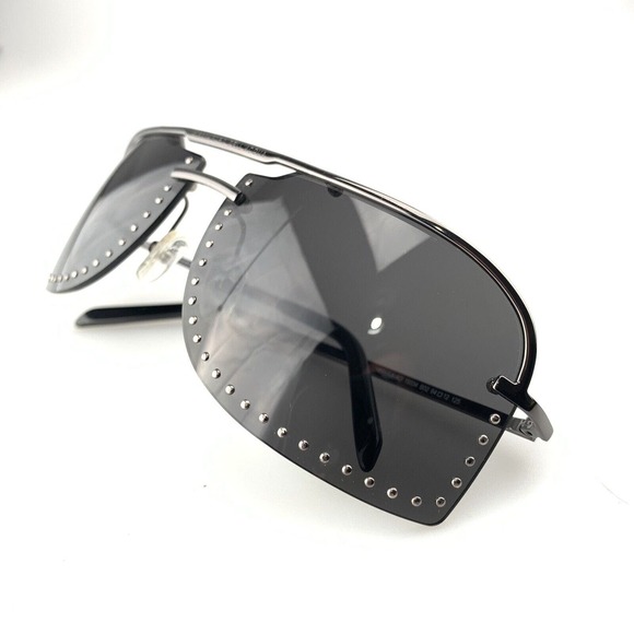 Alessandro Dell’Acqua Sunglasses mod. Dalila AD 15034 B02 Stud Gray Gunmetal NOS main image 4
